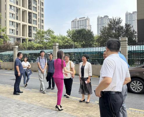 中國新聞出版研究院和省委宣傳部版權管理處領導一行蒞臨羲和網絡調研指導工作